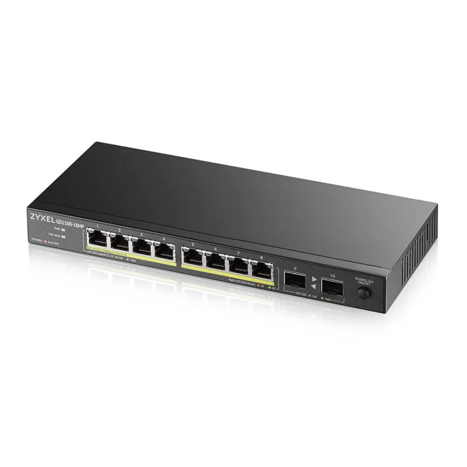 GS1100-10HP-EU0102F (Unmanaged Gigabit)