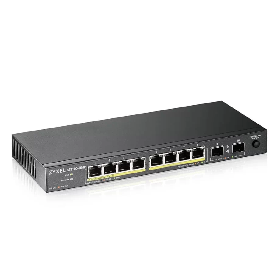 GS1100-10HP-EU0102F (Unmanaged Gigabit)