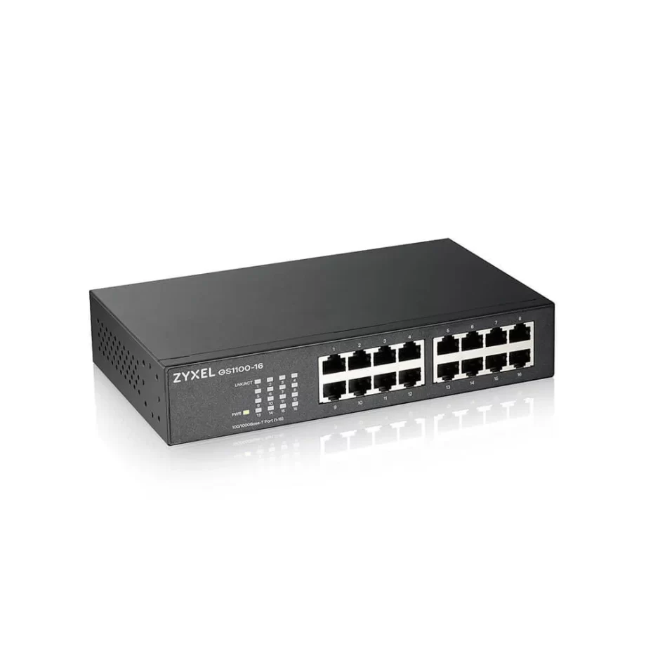 GS1100-16-EU0103F (Unmanaged Gigabit)