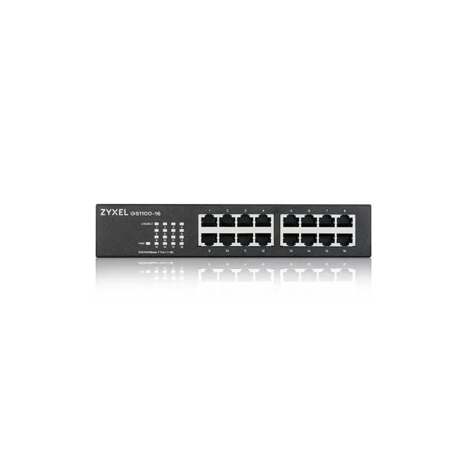 GS1100-16-EU0103F (Unmanaged Gigabit)
