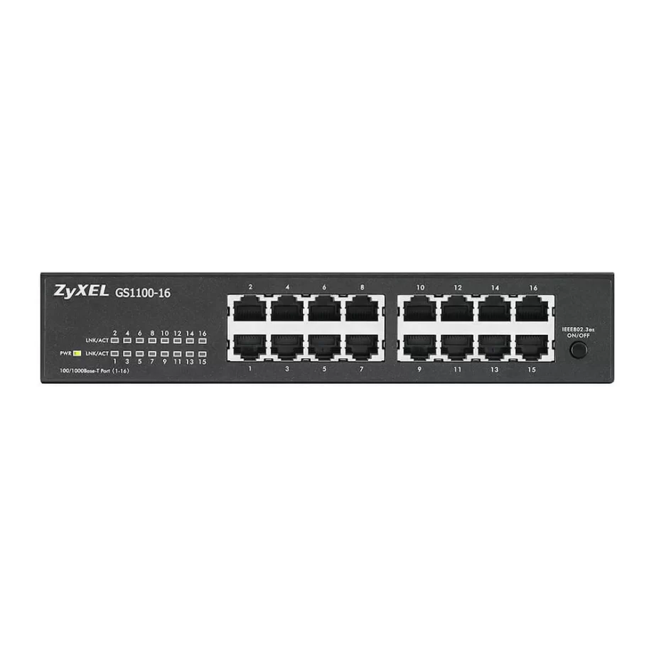 GS1100-16-EU0103F (Unmanaged Gigabit)