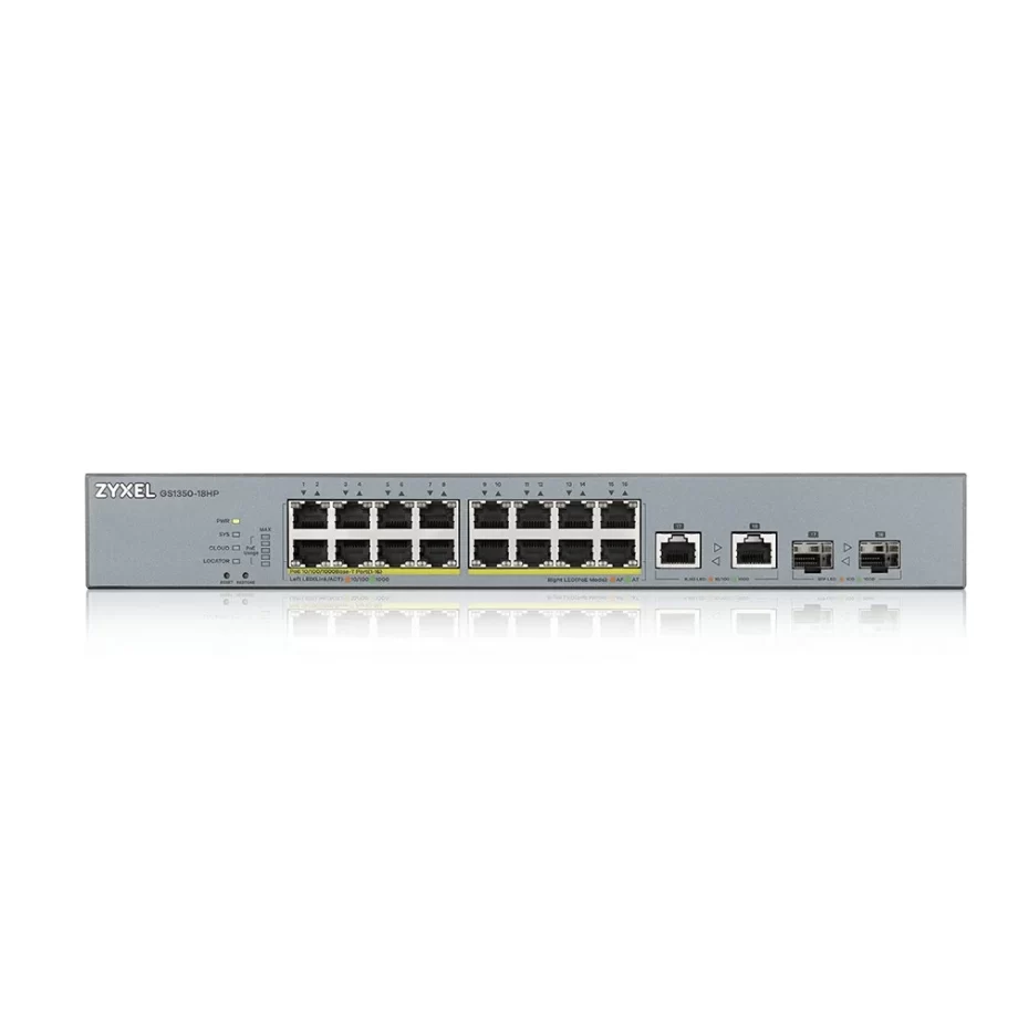 GS1350-18HP-EU0101F (Smart L2 Gigabit NebulaFlex Video Surveillance)