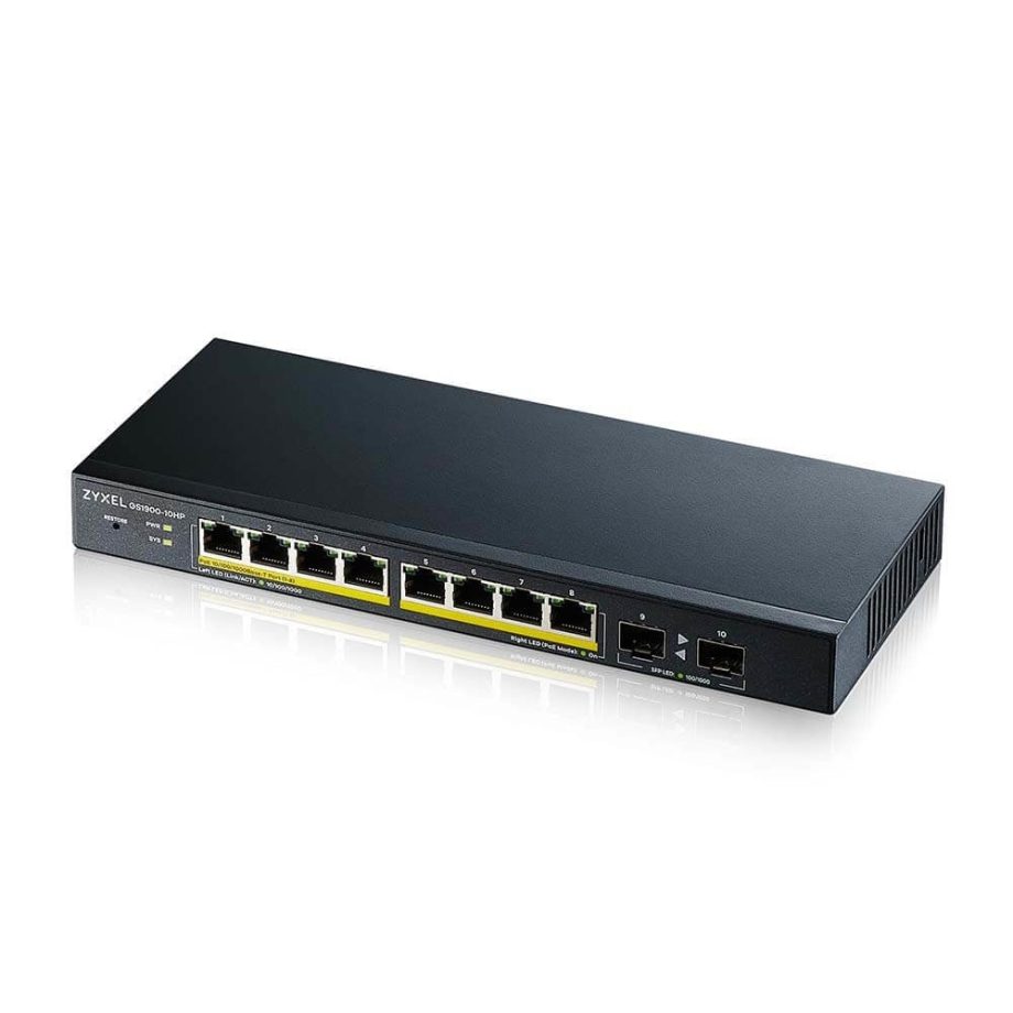 GS1900-10HP-EU0102F (Smart L2 Gigabit)