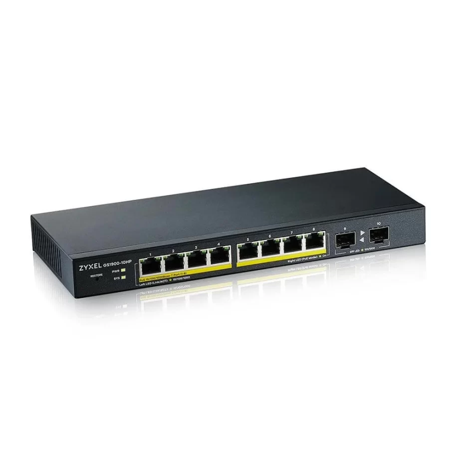 GS1900-10HP-EU0102F (Smart L2 Gigabit)