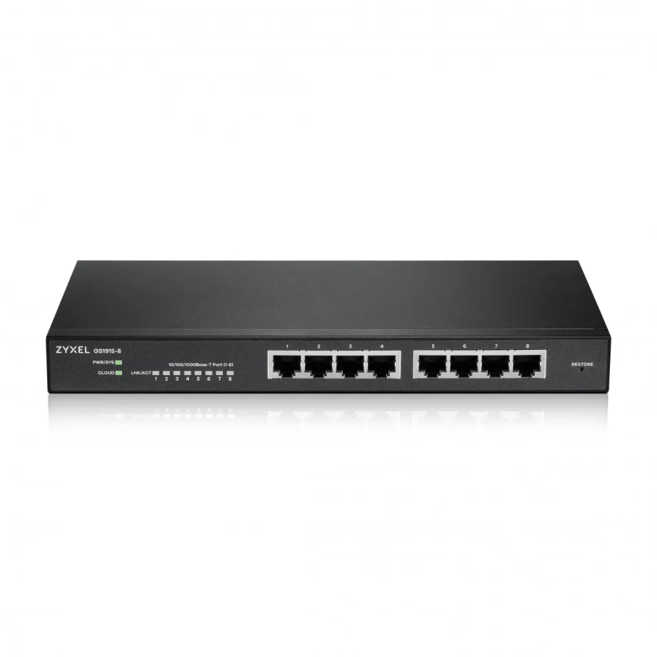 GS1915-8-EU0101F (Smart L2 Gigabit NebulaFlex)