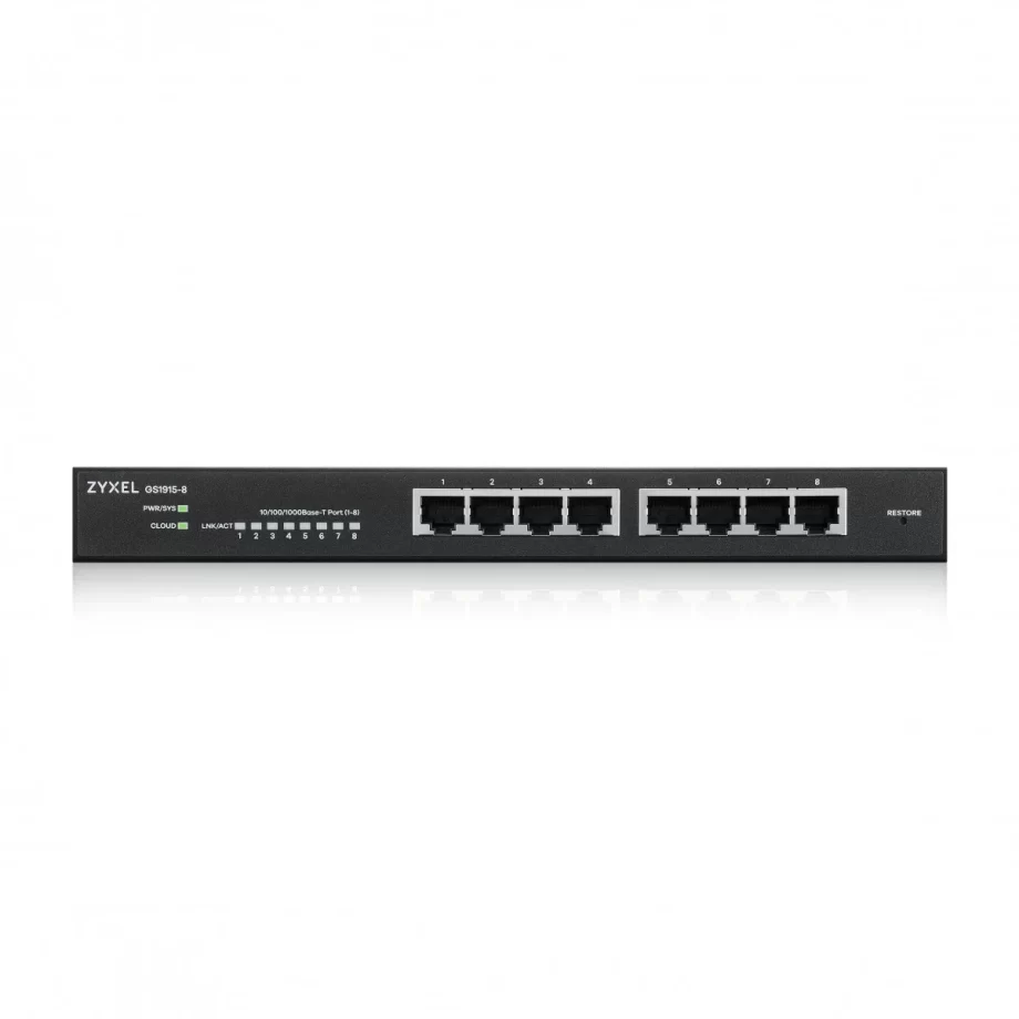 GS1915-8-EU0101F (Smart L2 Gigabit NebulaFlex)