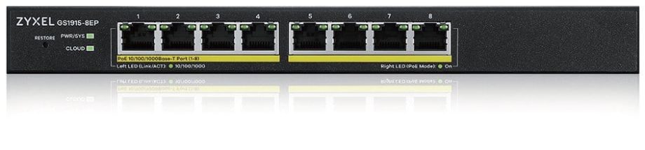GS1915-8EP-EU0101F (Smart L2 Gigabit NebulaFlex)