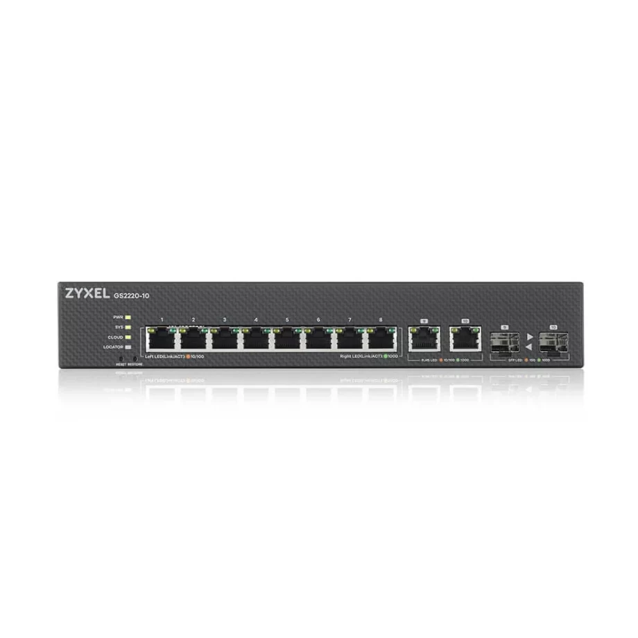 GS2220-10-EU0101F (Fully managed L2 Access Gigabit NebulaFlex Pro)