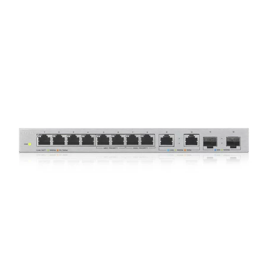 XGS1010-12-ZZ0102F (Unmanaged Multigigabit)