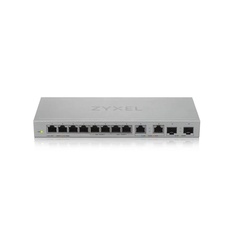 XGS1010-12-ZZ0102F (Unmanaged Multigigabit)
