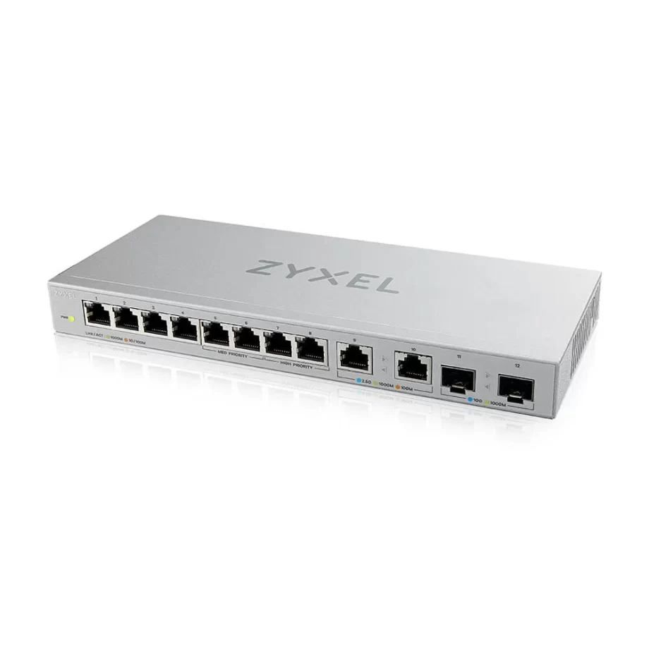 XGS1010-12-ZZ0102F (Unmanaged Multigigabit)